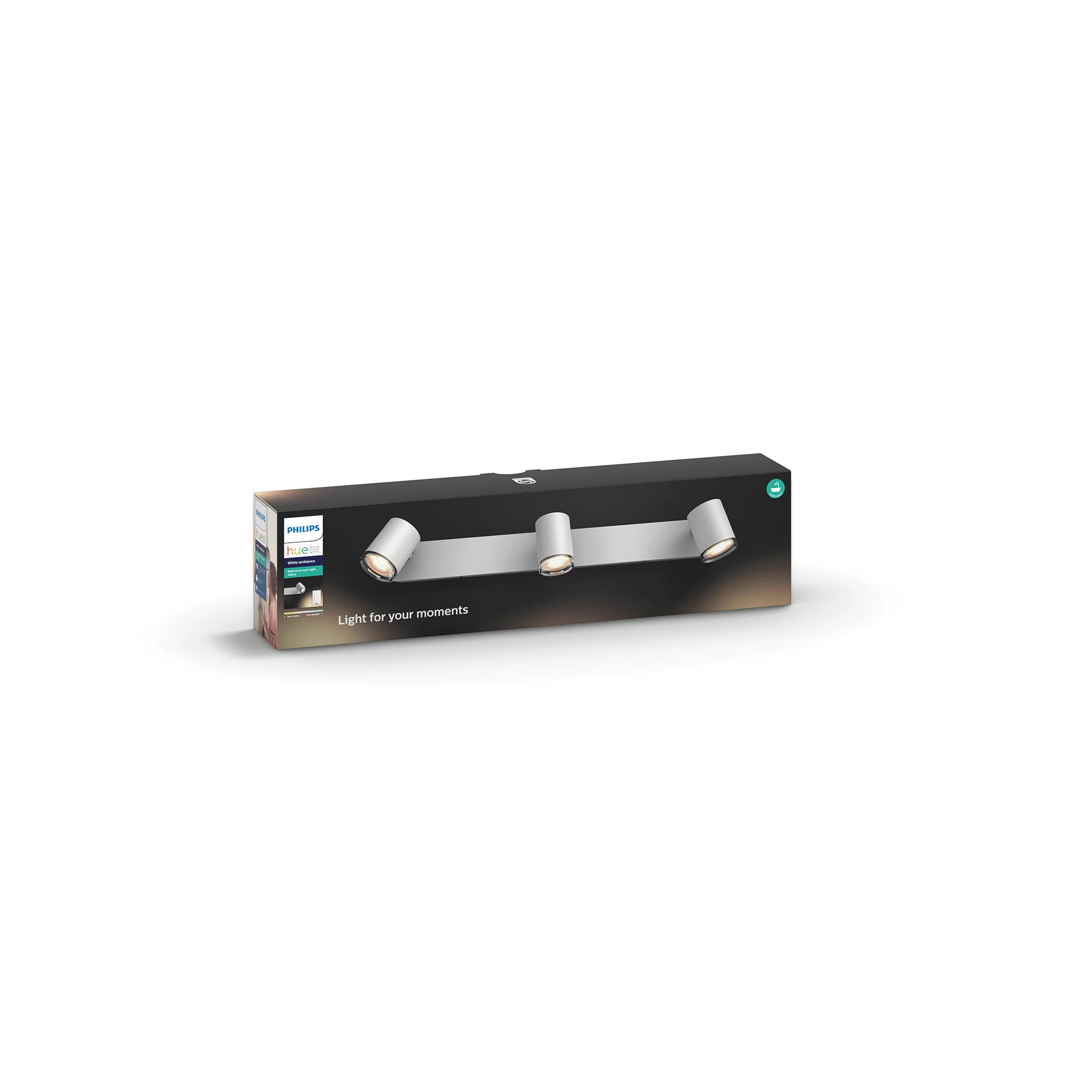 Philips by Signify Philips Hue White ambience Adore Bathroom spot light – image 2