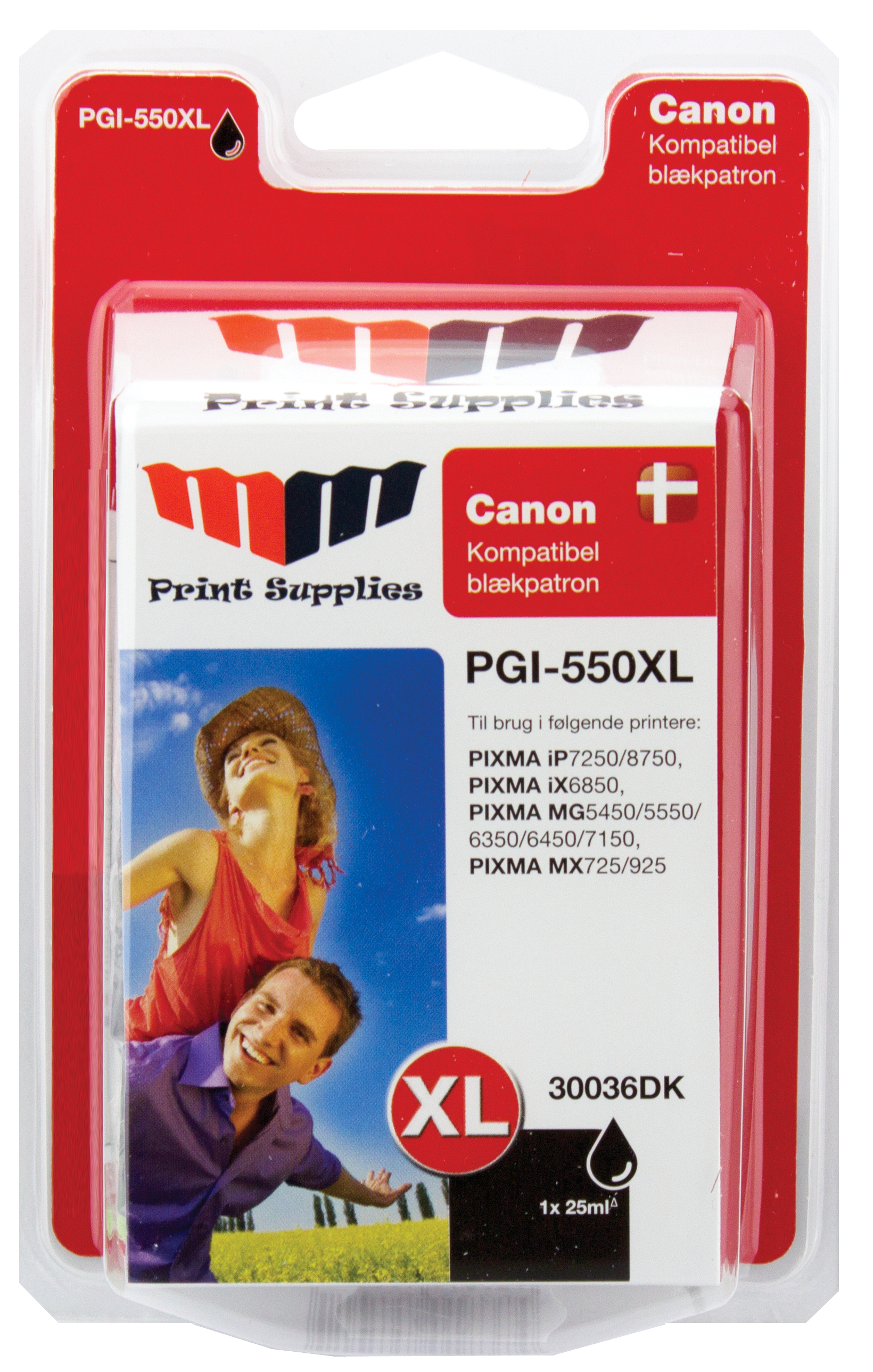 MM Black Inkjet Cartridge - Replaces Canon PGI-550BKXL