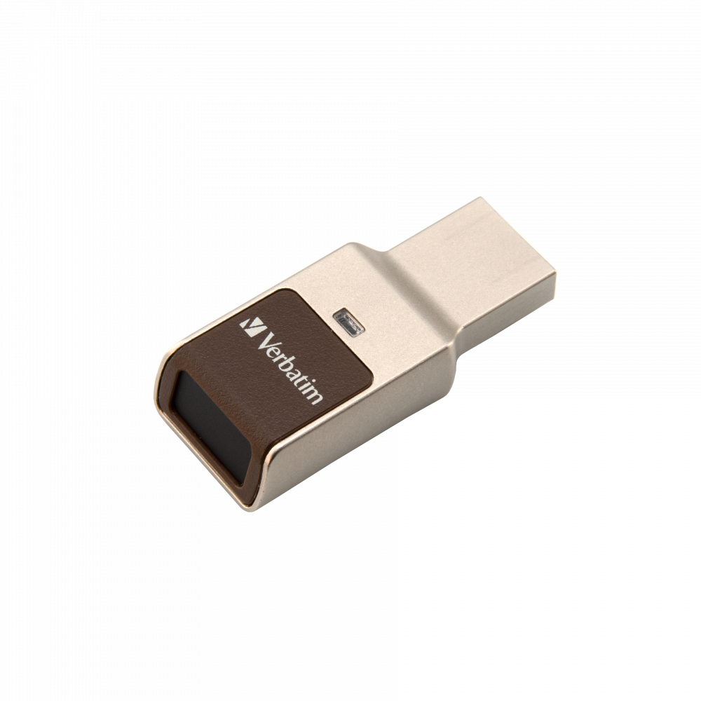 Verbatim FingerPrint Secure - USB 3.0 Drive with fingerprint scanner and AES-256 HW encryption to protect your data – image 1