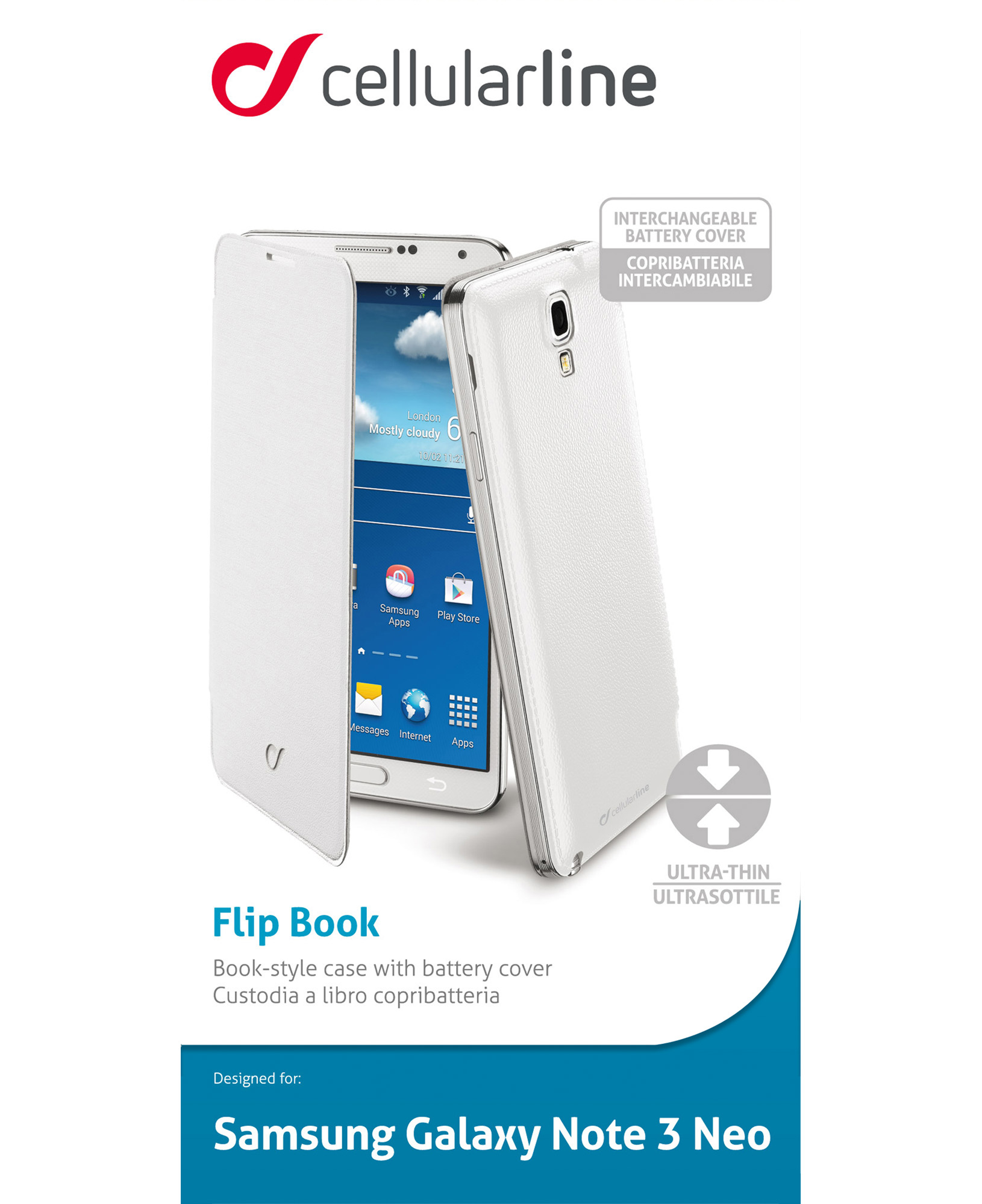 Cellularline Flip Book - Galaxy Note 3 Neo – image 2