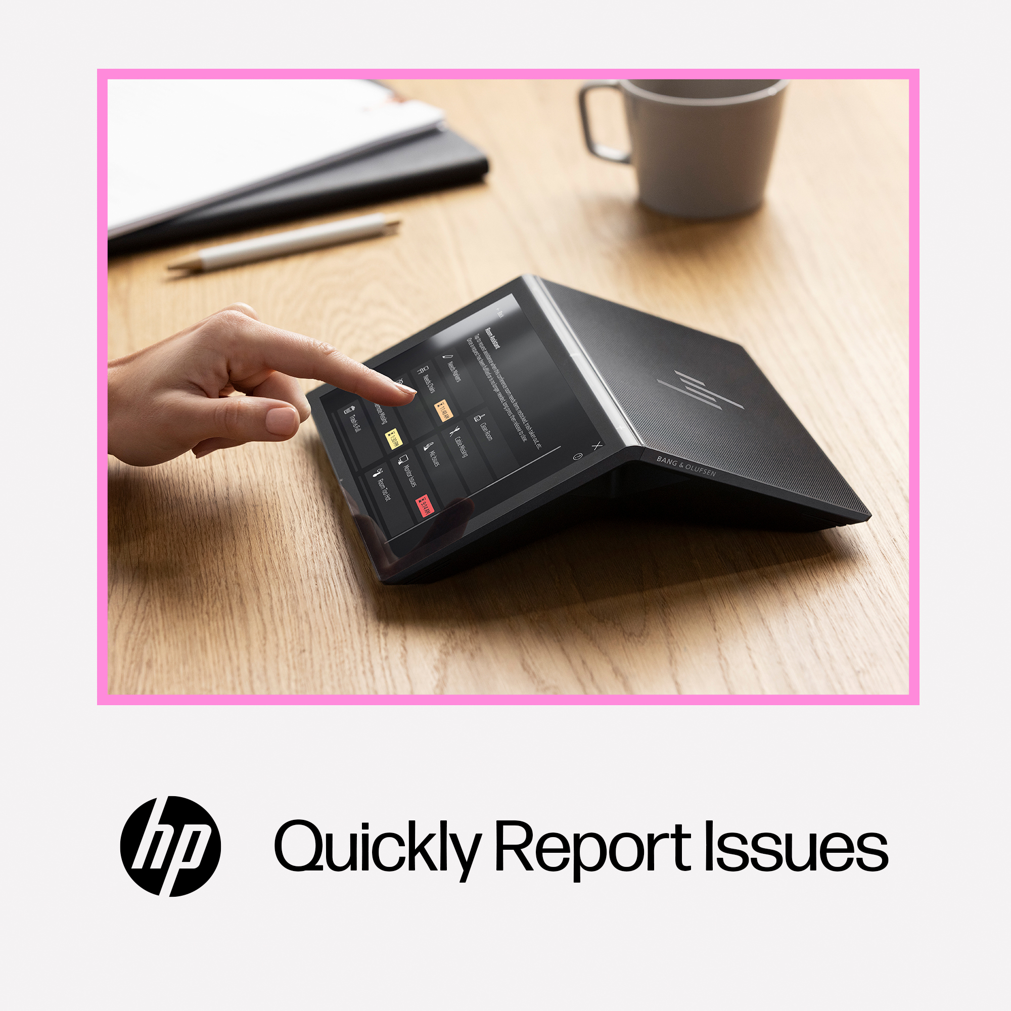HP Presence Small Space Solution Plus AI Video Bar with Microsoft TeamsRooms – image 4