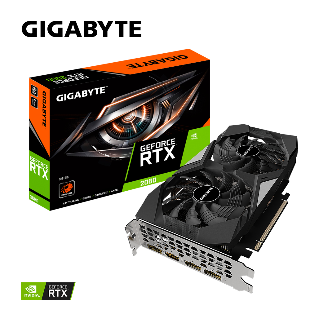 GIGABYTE GeForce RTX 2060 D6 6G (rev. 2.0) – image 8