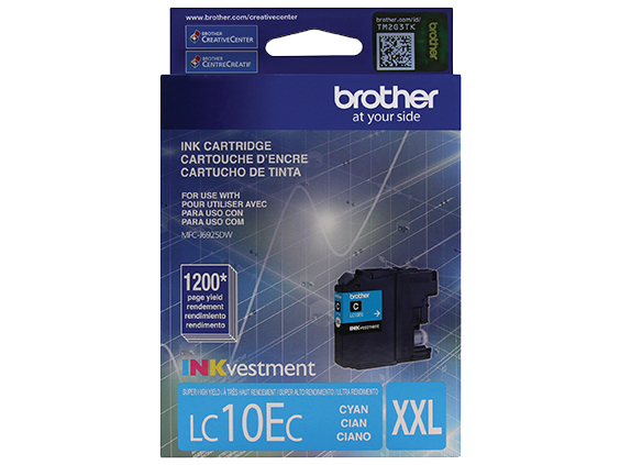 Brother LC10EC ink cartridge 1 pc(s) Original Extra (Super) High Yield Cyan – image 4