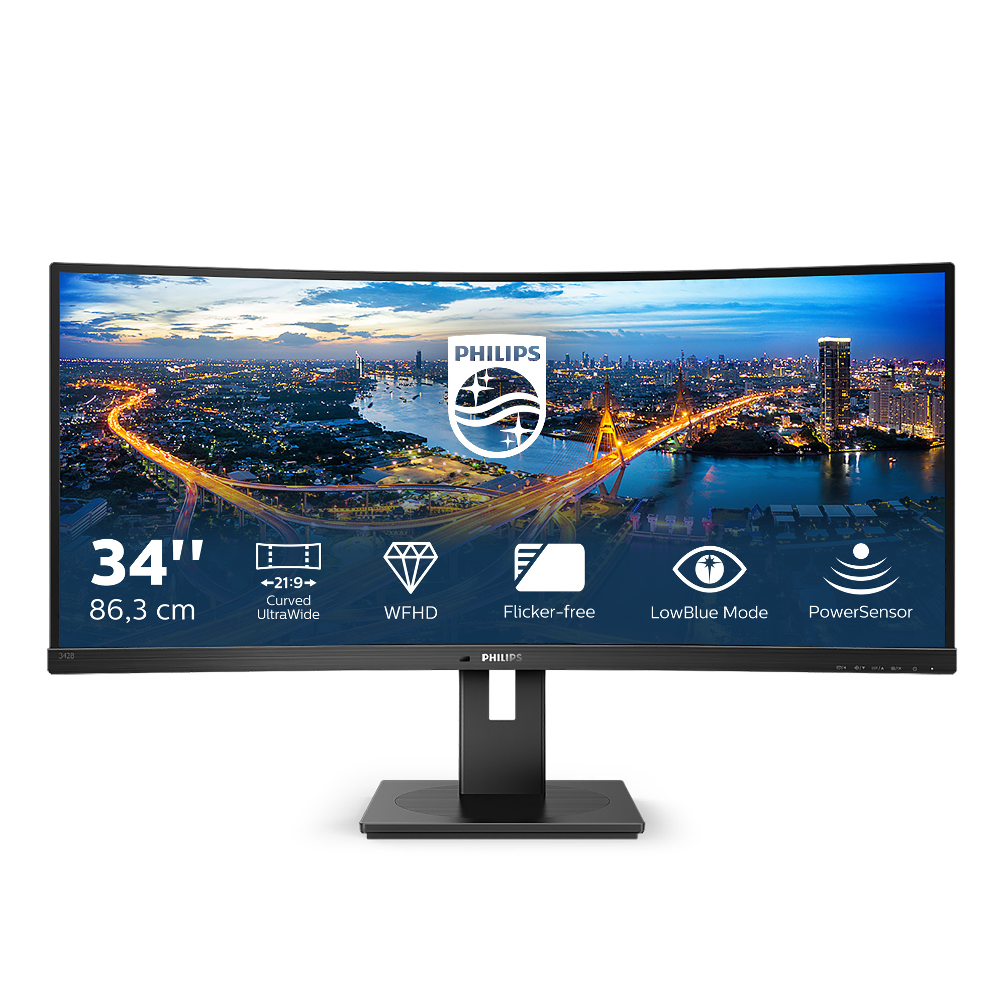 Philips B Line 342B1C/93 computer monitor – image 2
