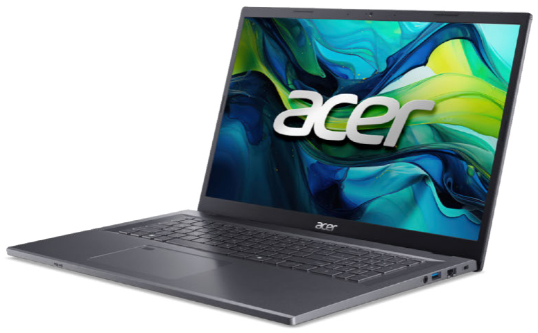 Acer Aspire 17 A17-51GM-59ZC Intel® Core™ i5 120U Laptop 43.9 cm (17.3") Full HD 16 GB DDR4-SDRAM 1 TB SSD NVIDIA GeForce RTX 2050 Wi-Fi 6E (802.11ax) Windows 11 Home German Grey
