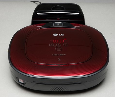 LG VR7426RR robot vacuum Black, Red – image 5