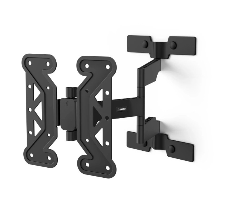 Hama - Soporte de pared Hama Fullmotion 2 Brazos Extra Slim para TV 19" a 48" Negro.