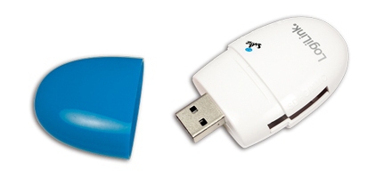 LogiLink CR0028 card reader USB 2.0 Blue