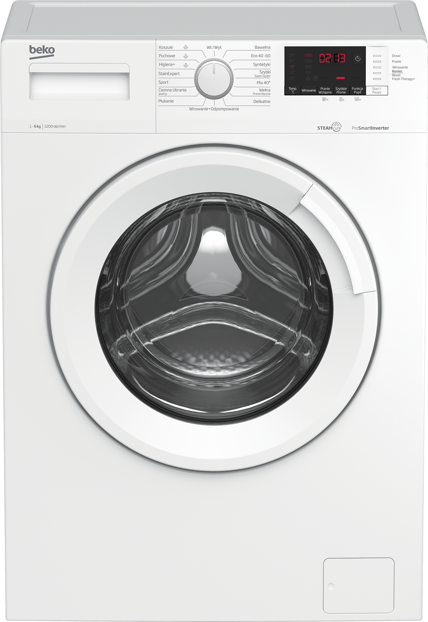 Beko WUE6612WWE washing machine Front-load – image 1