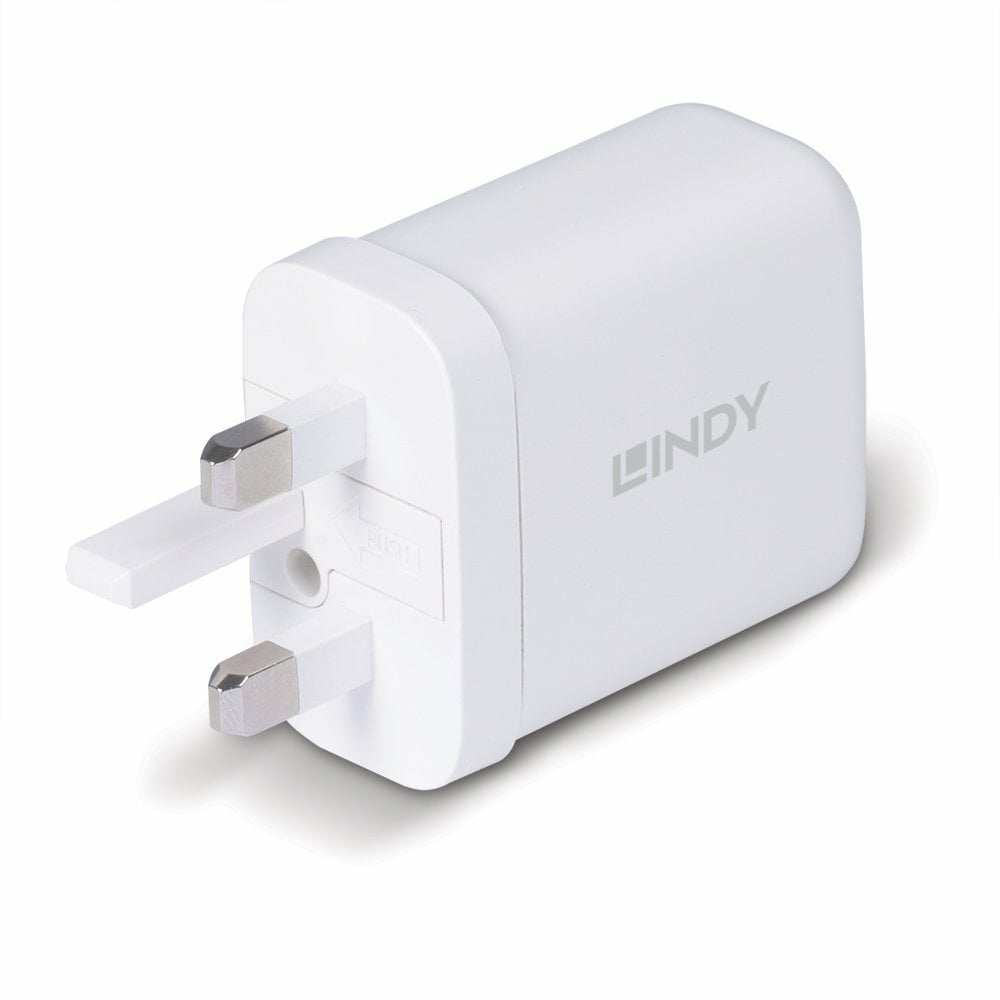 Lindy 65W USB Type A and C GaN Charger – image 2