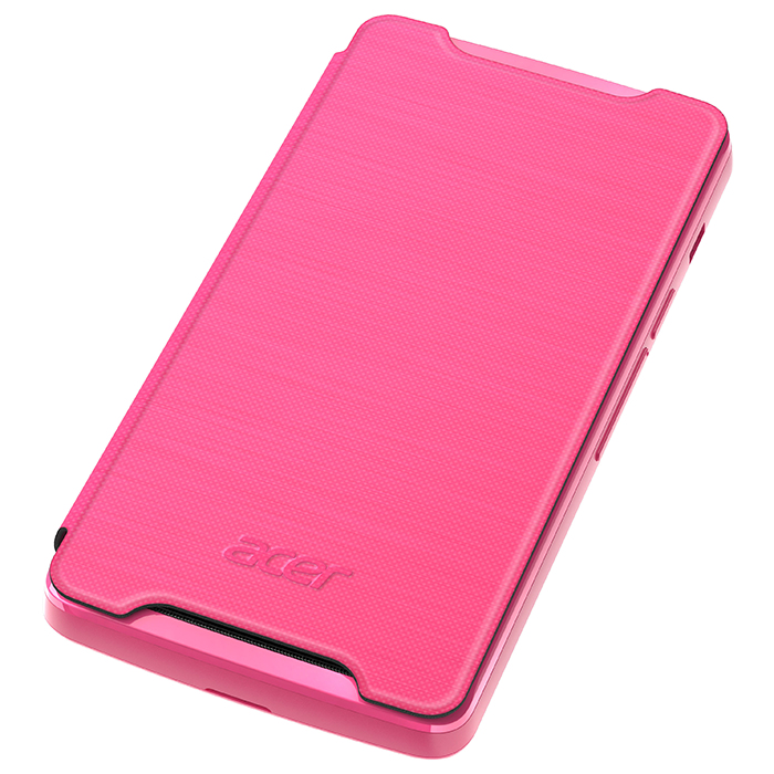 Acer Liquid Z200 Flip Cover Pink – image 4