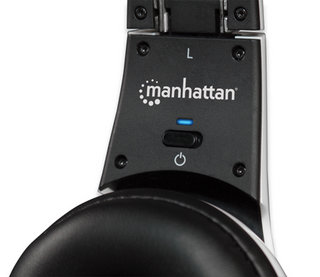 Manhattan Flyte Headset Wireless Head-band Bluetooth White – image 5