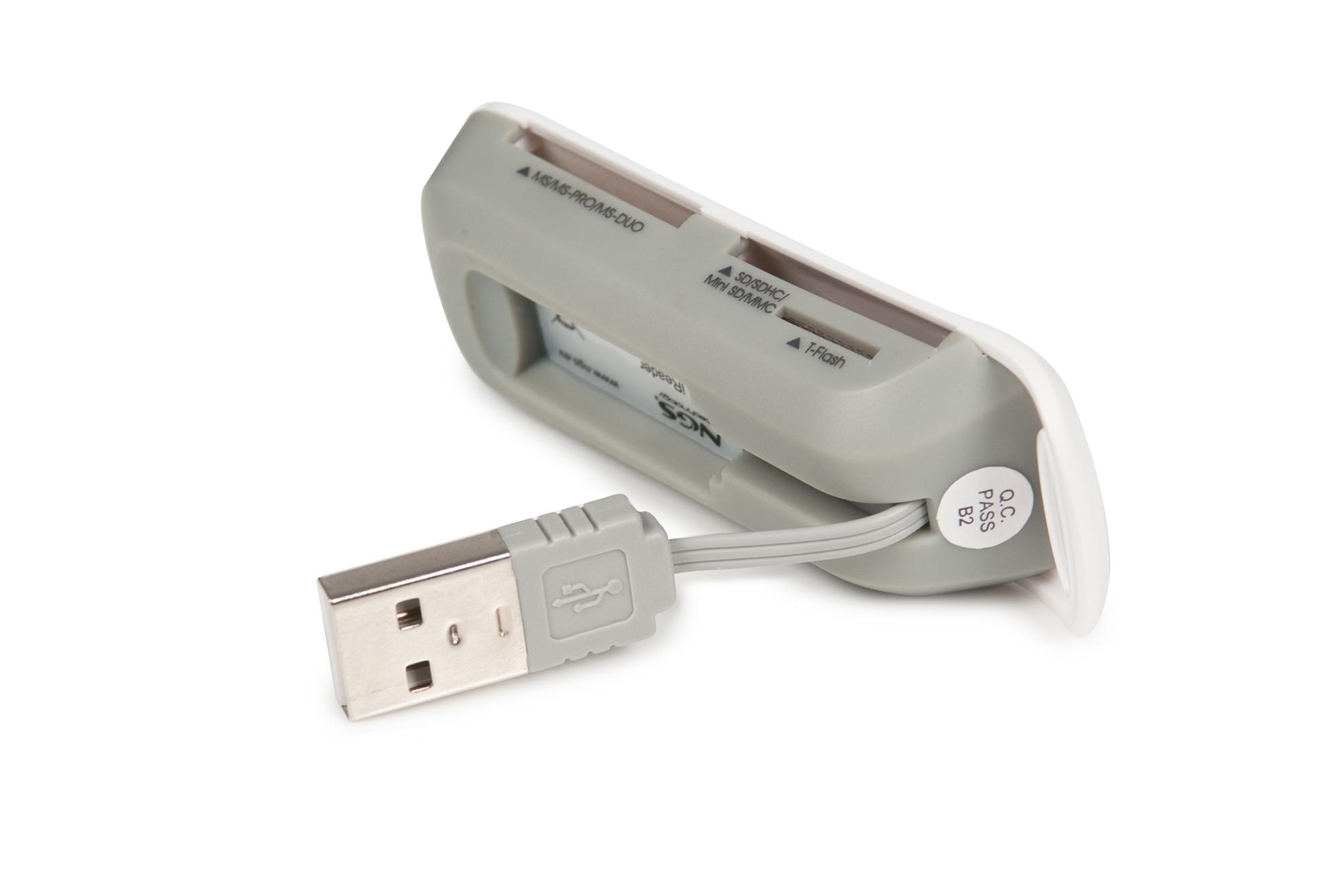 NGS iReader card reader USB 2.0 White – image 4
