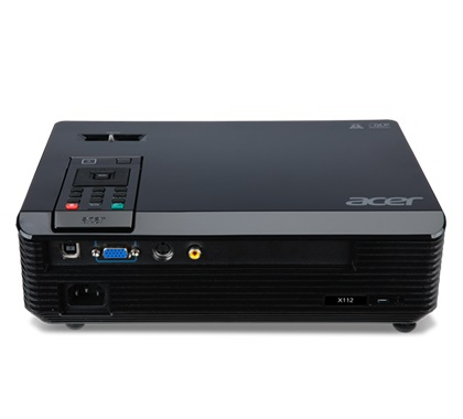 Acer Value X112 Standard throw projector 2700 ANSI lumens DLP SVGA (800x600) Black – image 2