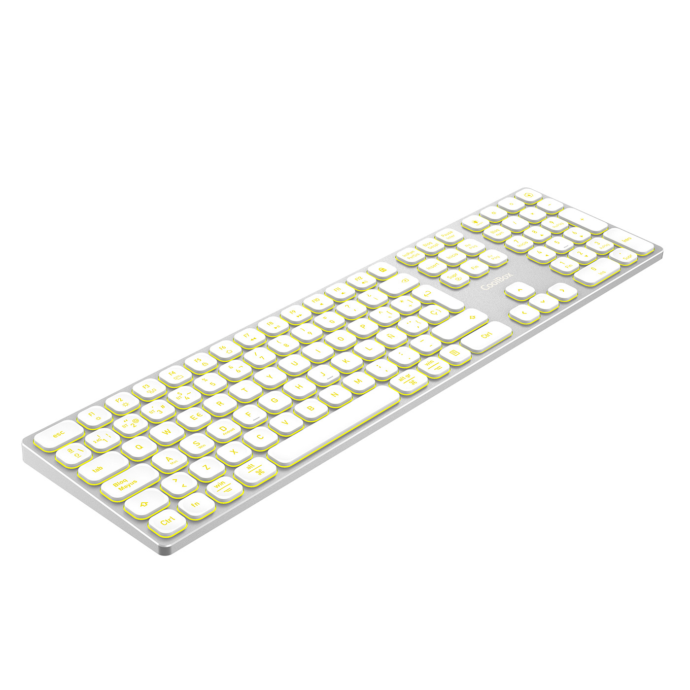 CoolBox COO-TEW02-BKW keyboard USB + RF Wireless + Bluetooth – image 3