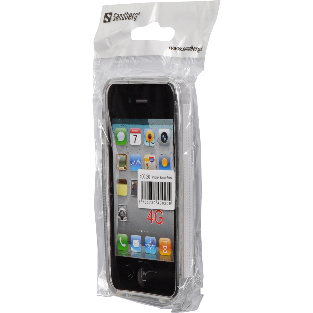 Sandberg Soft frame Clear iPhone 4 – image 2