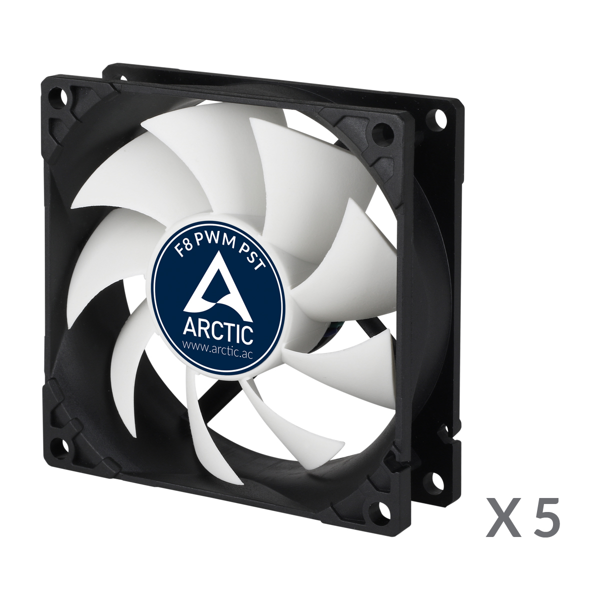 ARCTIC F8 PWM PST - 80 mm PWM PST Case Fan – image 2
