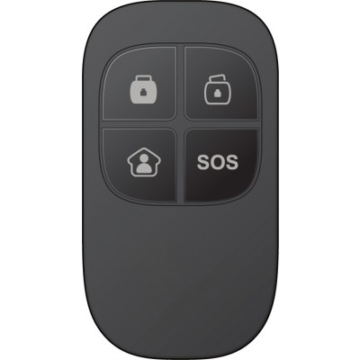 Techly I-ALARM-REMOT remote control IR Wireless Security system Press buttons