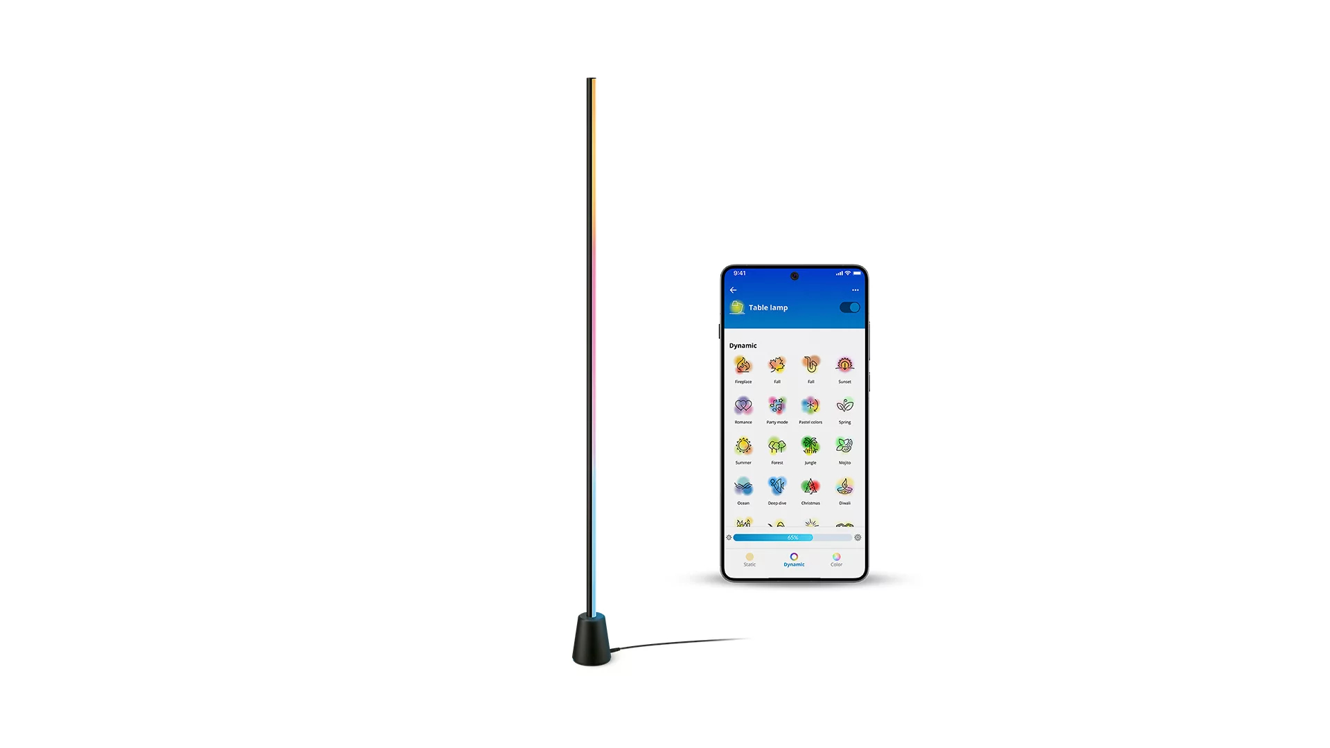 Philips by Signify Philips Hue White and colour ambience 046677612474 smart lighting Smart table lamp Wi-Fi/Bluetooth – image 2
