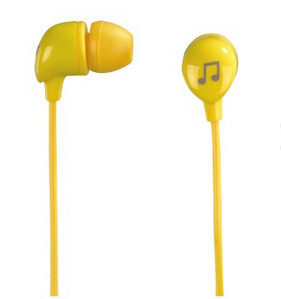 Hama 00092548 headphones/headset Wired In-ear Yellow