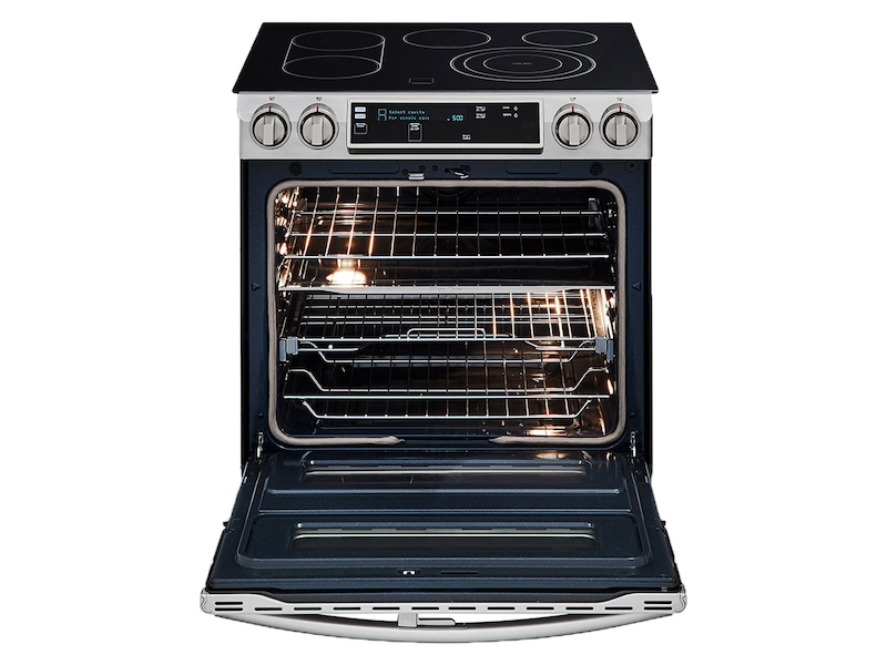 Samsung NE58K9850WS Freestanding cooker Electric Ceramic hob Stainless steel – image 3