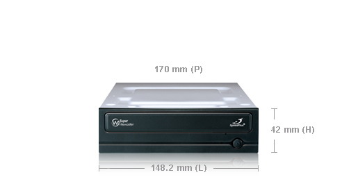 Samsung SH-S222AB optical disc drive Internal DVD±R/RW Black – image 3