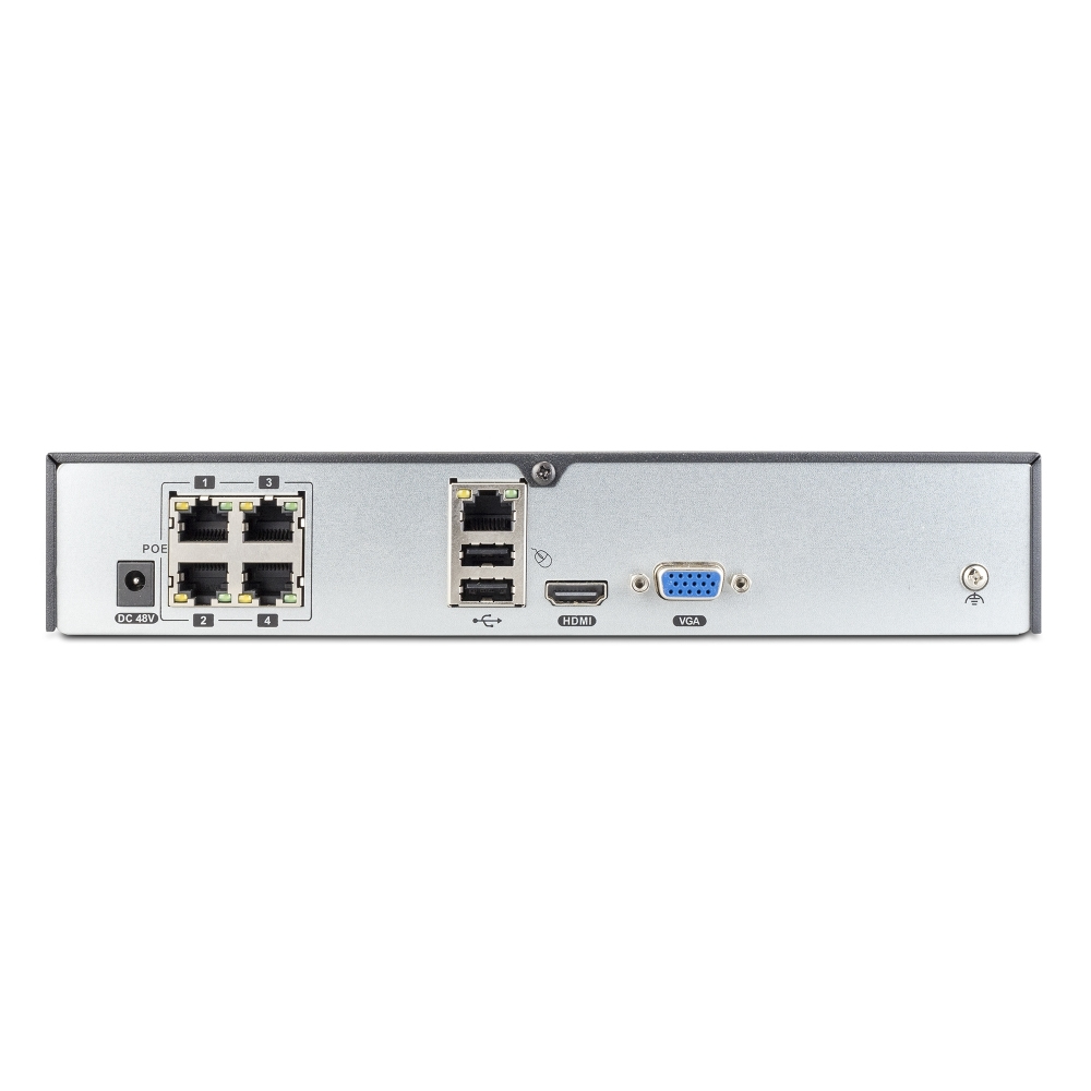 Vultech Security VS-NVR6504EVO-POE-5MP network video recorder Black – image 3