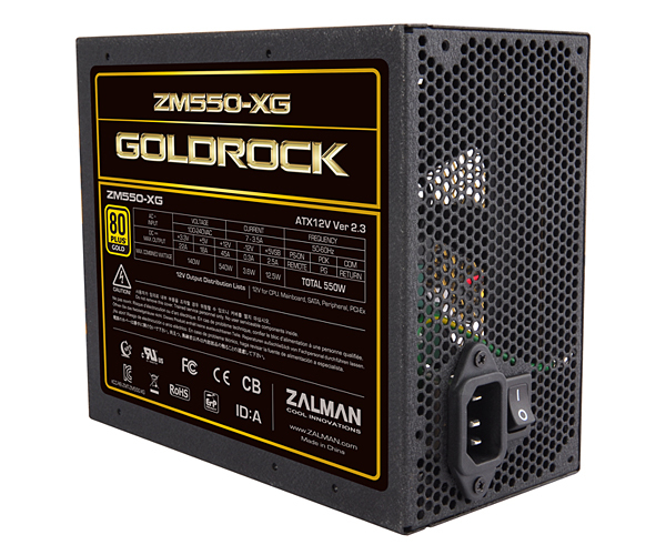 Zalman ZM550-XG power supply unit – image 5
