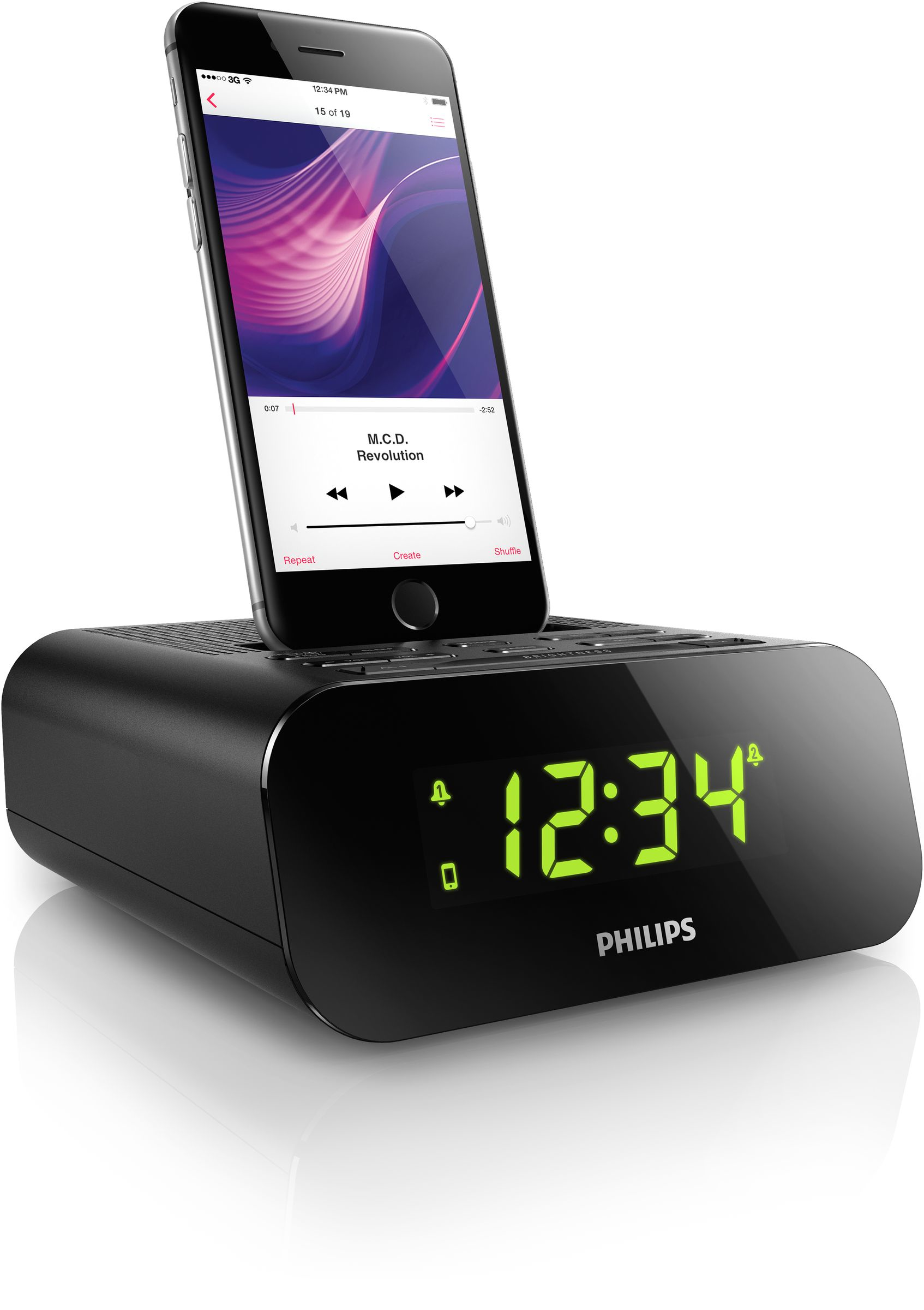 Philips AJ3275DZ/12 radio Clock Black