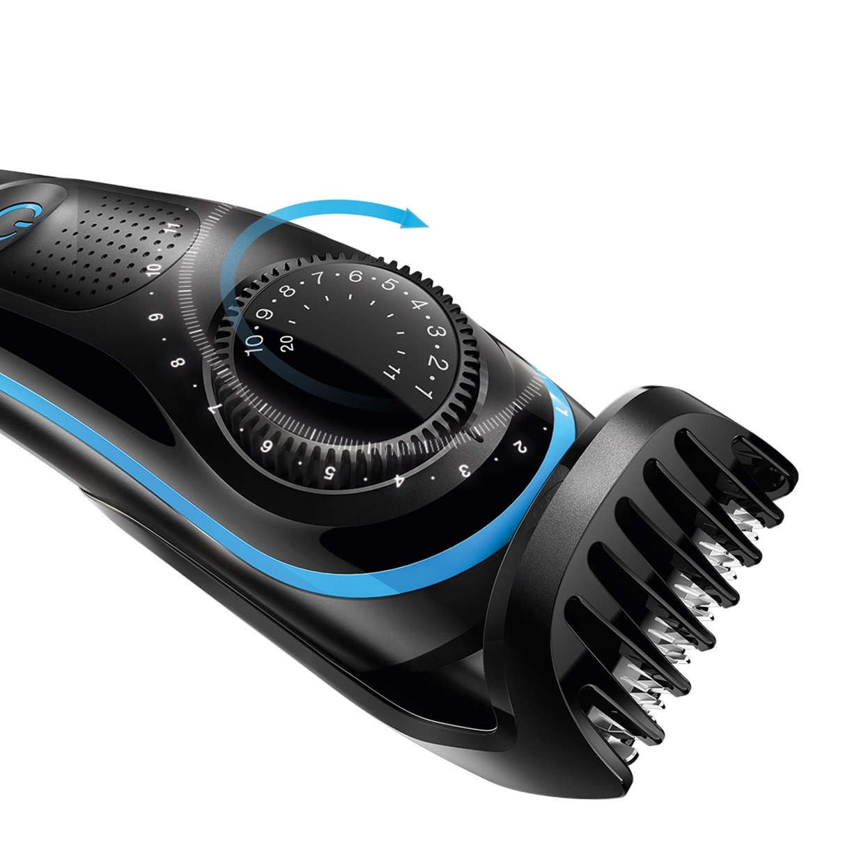 Braun BeardTrimmer BT3040, Beard Trimmer & Hair Clipper, Black/Blue – image 3