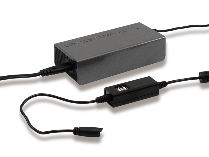 Conceptronic Universal 19V Notebook Adapter 90W with Hub – image 1