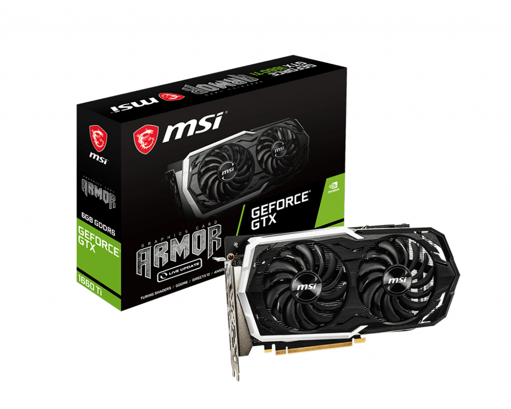 MSI GTX 1660 Ti ARMOR 6G