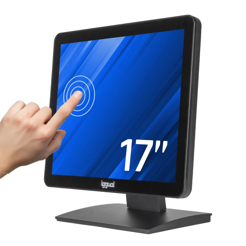 iggual MTL17X monitor POS 432 cm (17") 1280 x 1024 Pixel SXGA LCD Touch screen