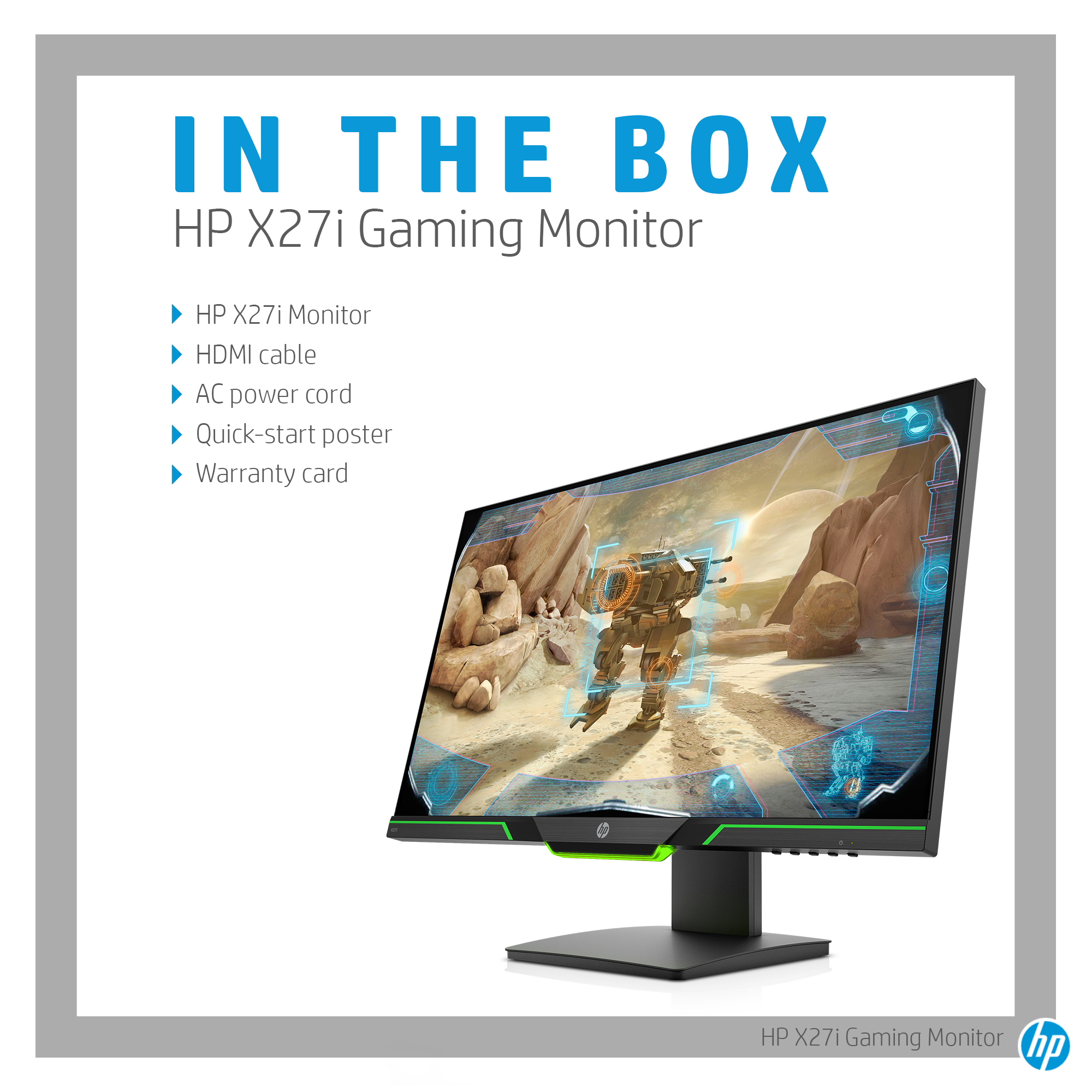HP X27i computer monitor – image 7