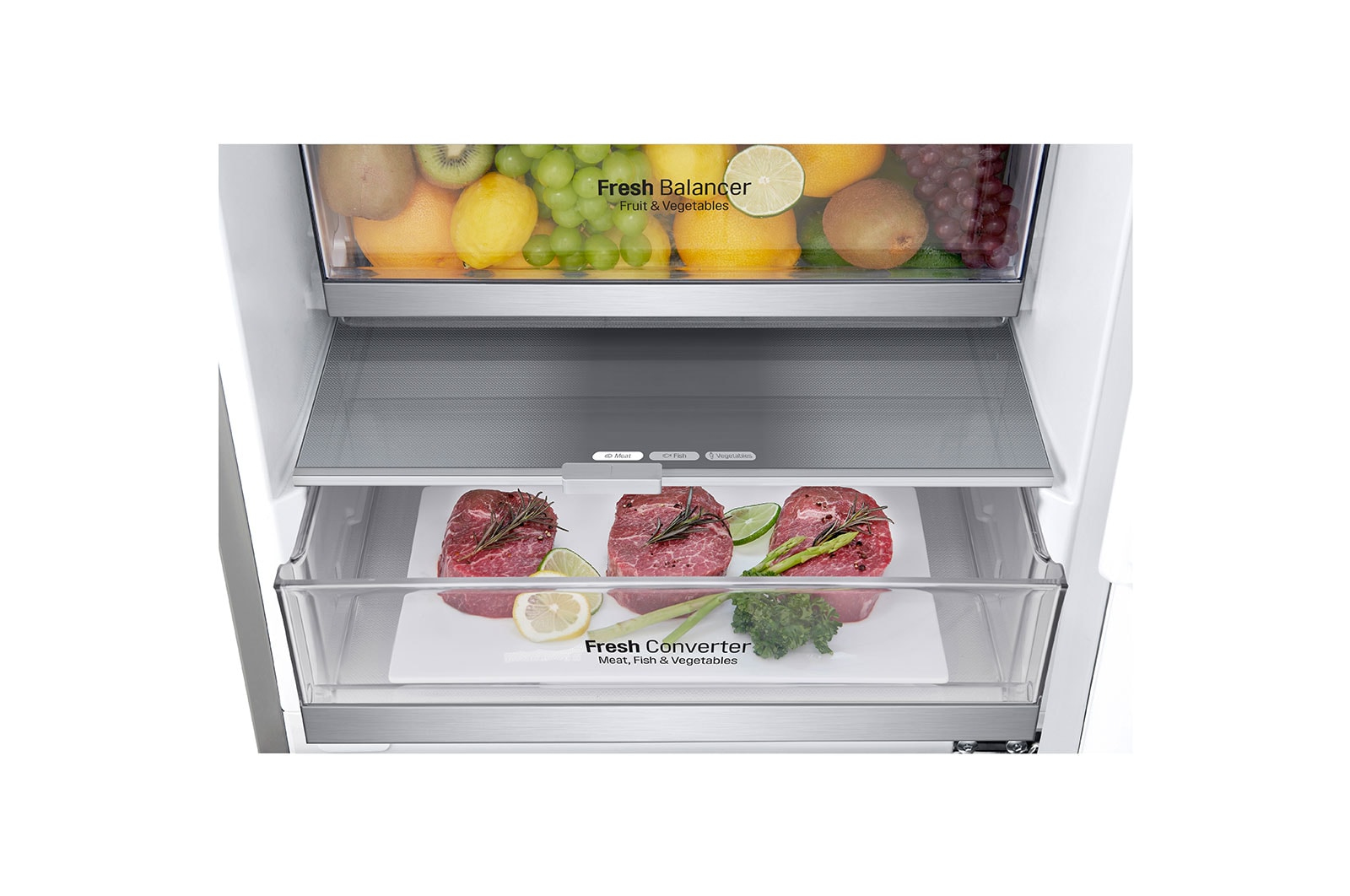 LG GBB92MBACP fridge-freezer Freestanding – image 5