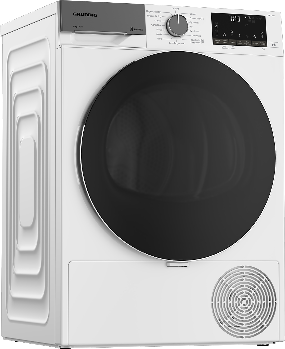 Grundig GT56824CW 8kg Heat Pump Tumble Dryer with WiFi Connectivity – image 2