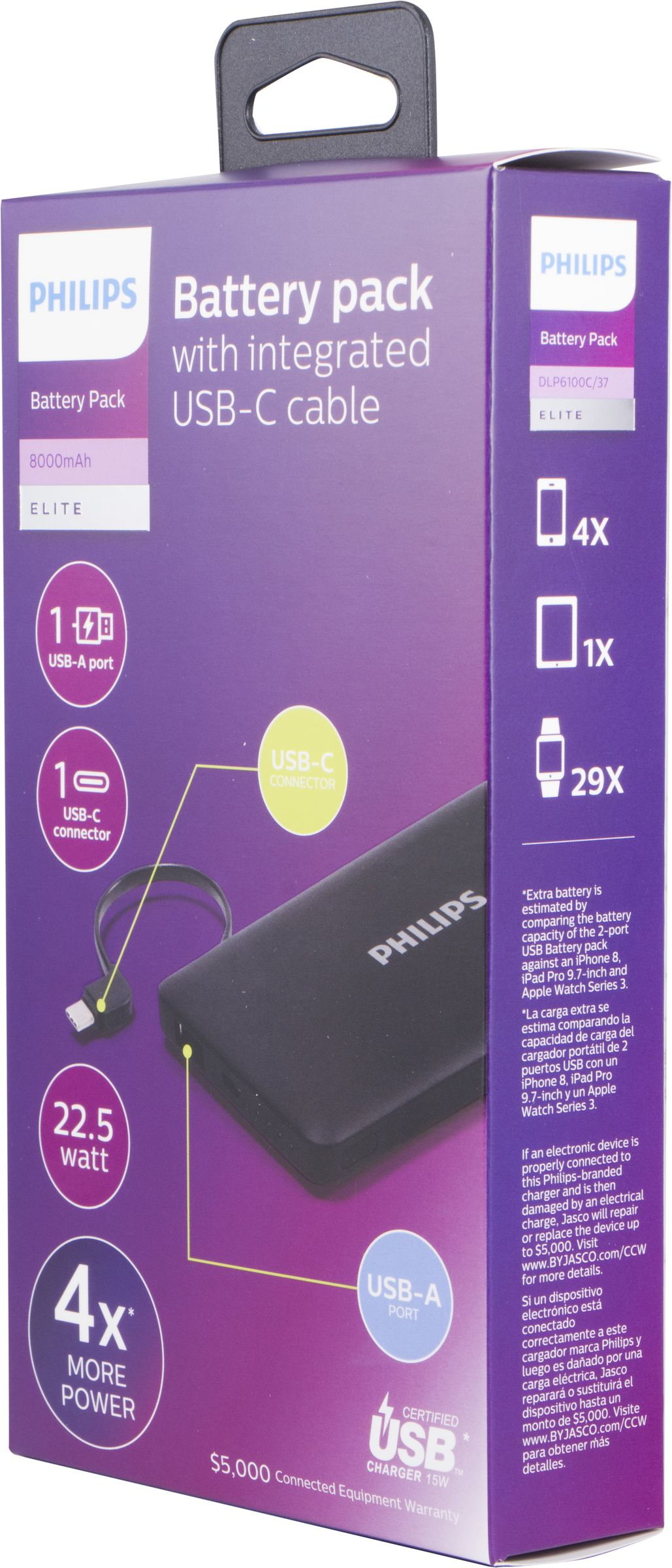 Philips DLP6100C/37 power bank – image 3