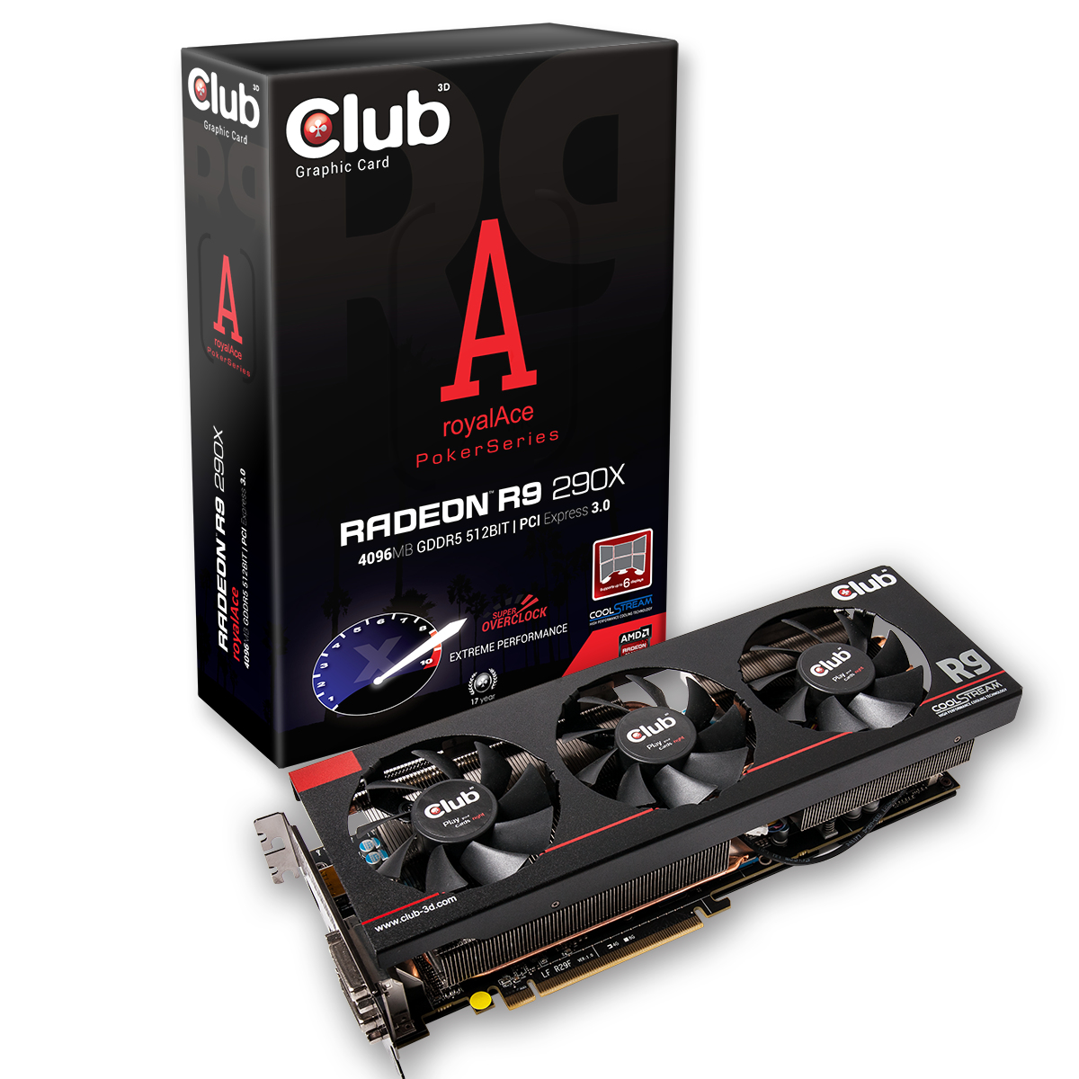 CLUB3D Radeon R9 290X royalAce