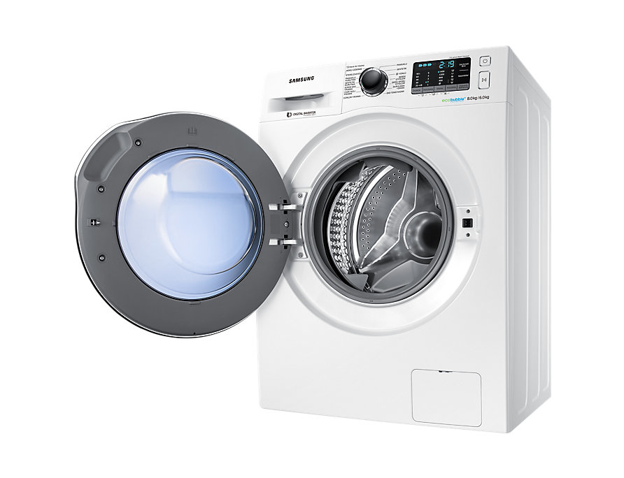 Samsung WD80J5B10AW washer dryer Freestanding Front-load White – image 5