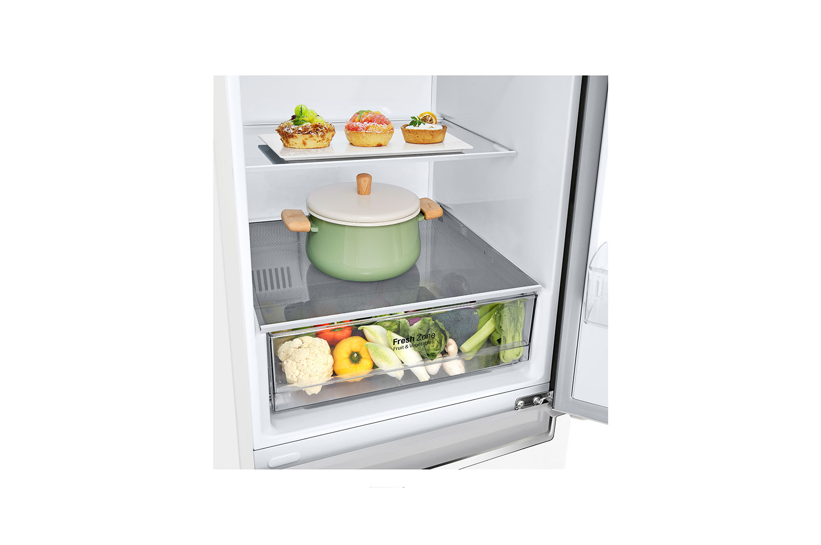 LG GBP32SWLZN fridge-freezer Freestanding – image 4