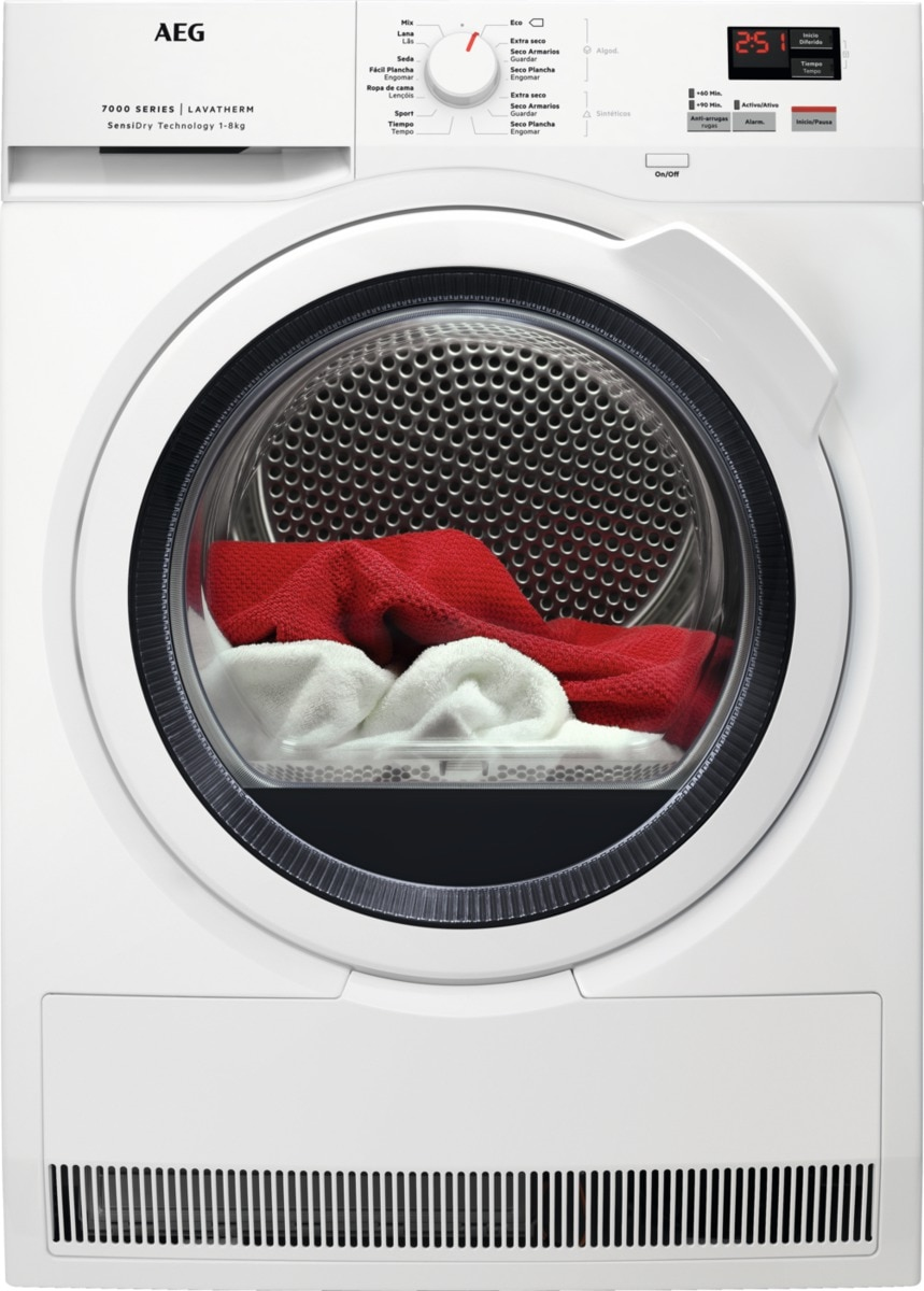 AEG T7DBK841Z tumble dryer Freestanding Front-load
