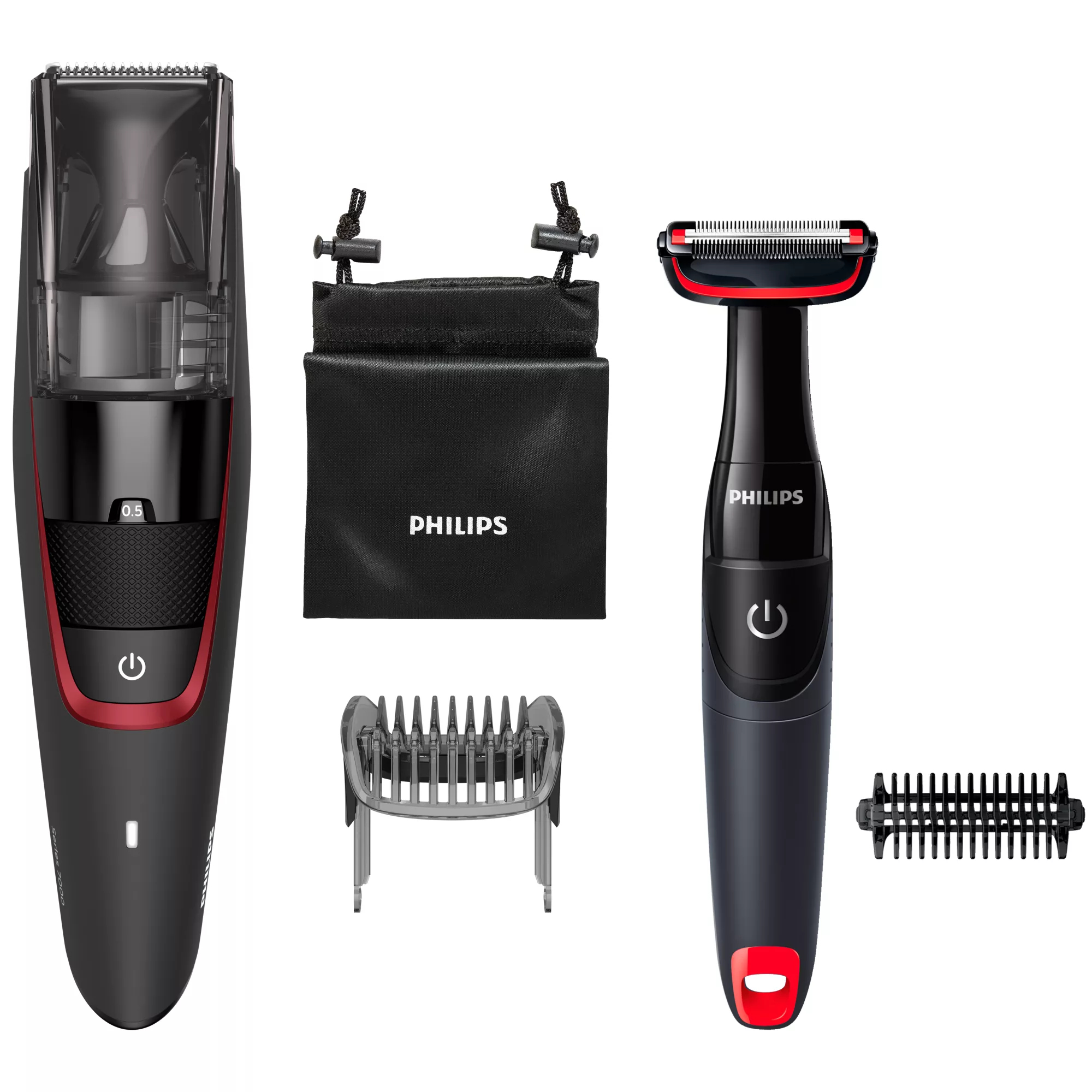Philips BEARDTRIMMER Series 7000 BT7501/85 beard trimmer AC/Baterry 20 – image 1