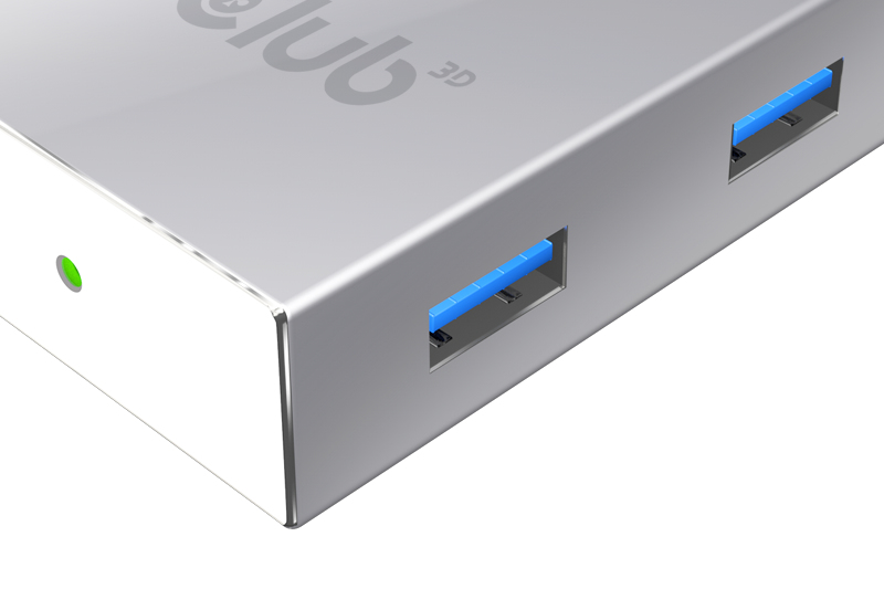 CLUB3D The Club 3D CSV-1541 USB 3.1 Gen 1 Type-C to 4x USB Type-A Data and Charging Hub – image 4