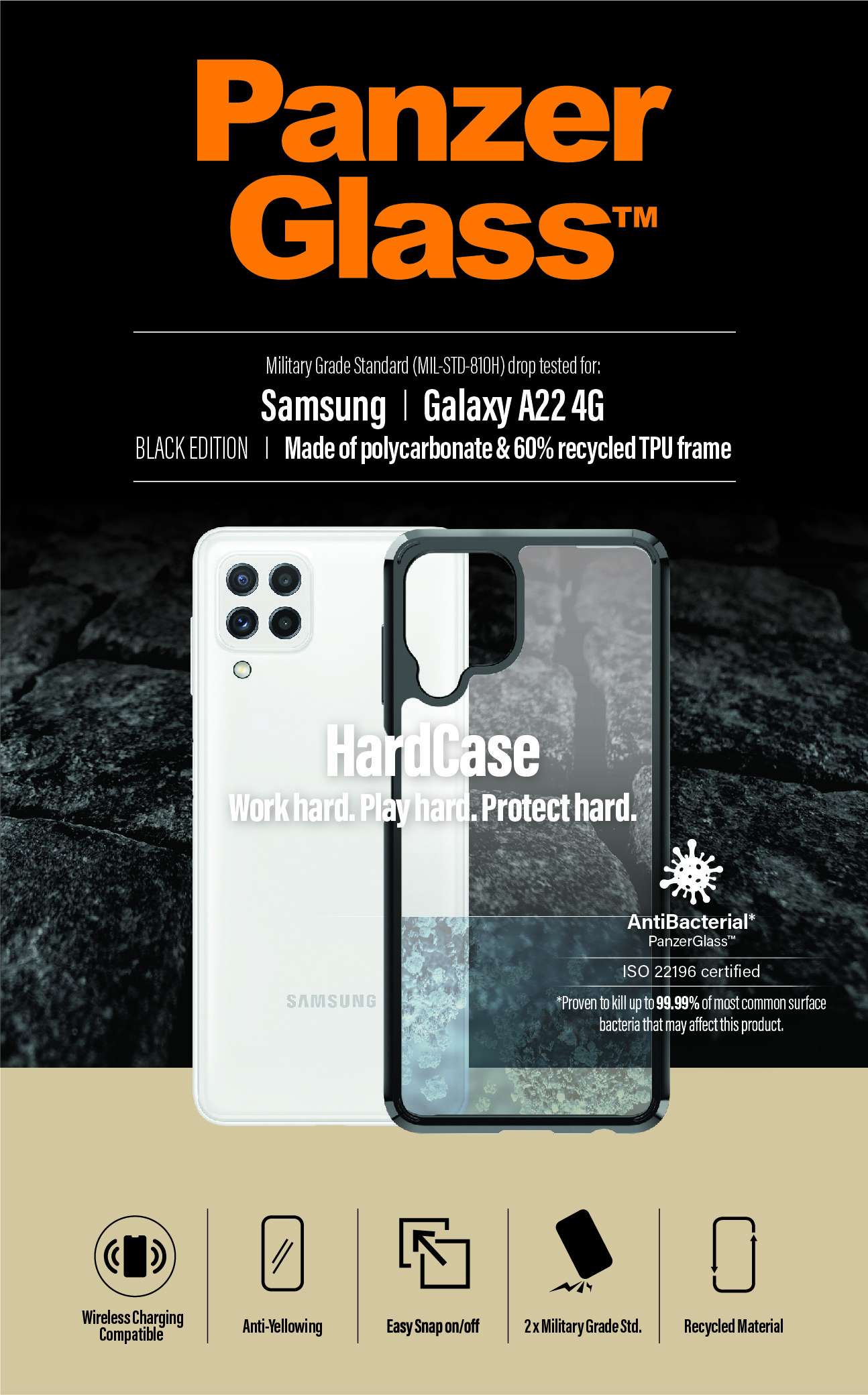 PanzerGlass® HardCase Samsung Galaxy A22 4G – image 9