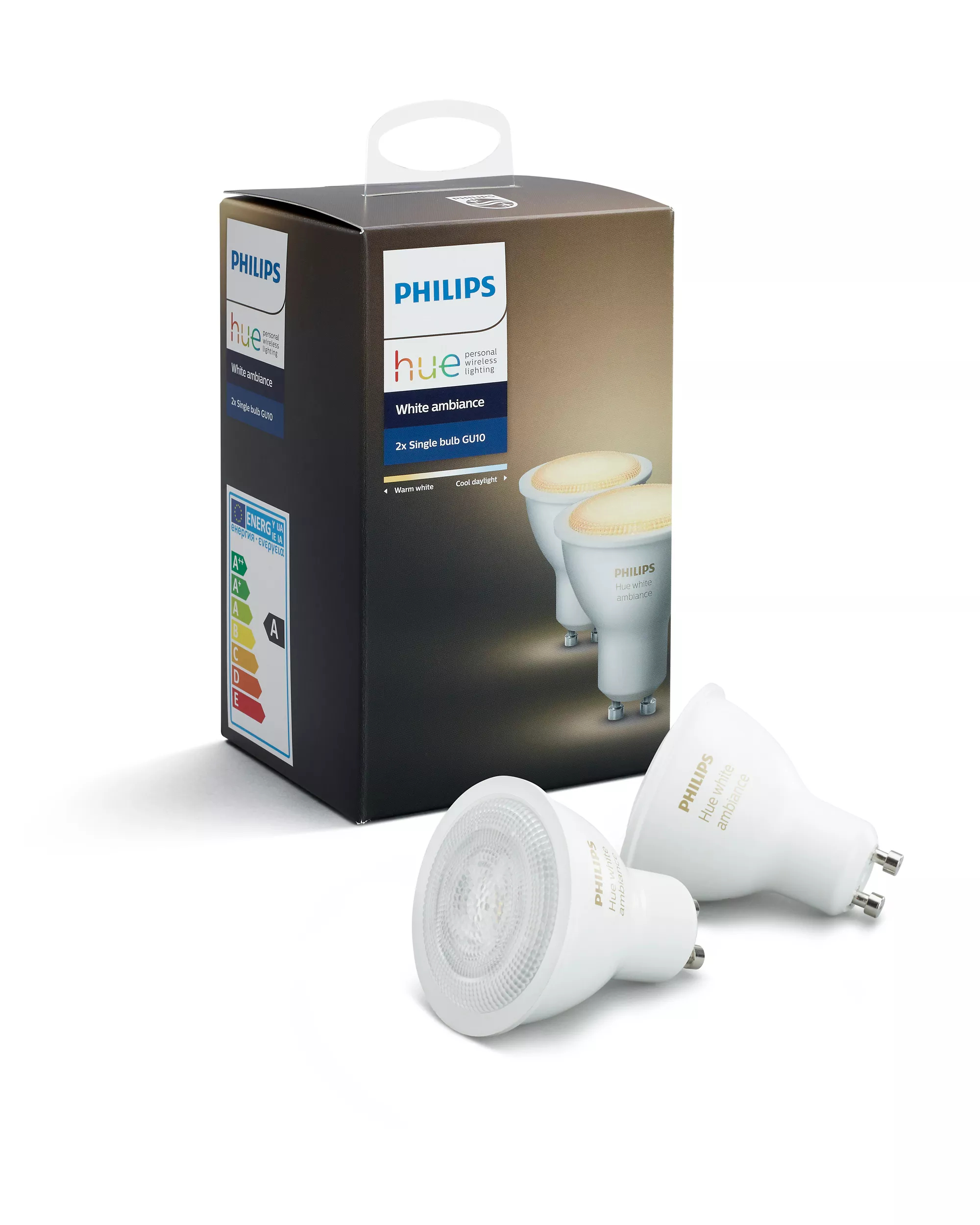 Philips by Signify Philips Hue White ambience Dual pack GU10 – image 3