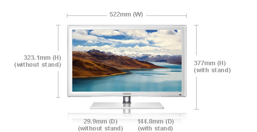 Samsung UE22D5010 55.9 cm (22") Full HD White – image 7