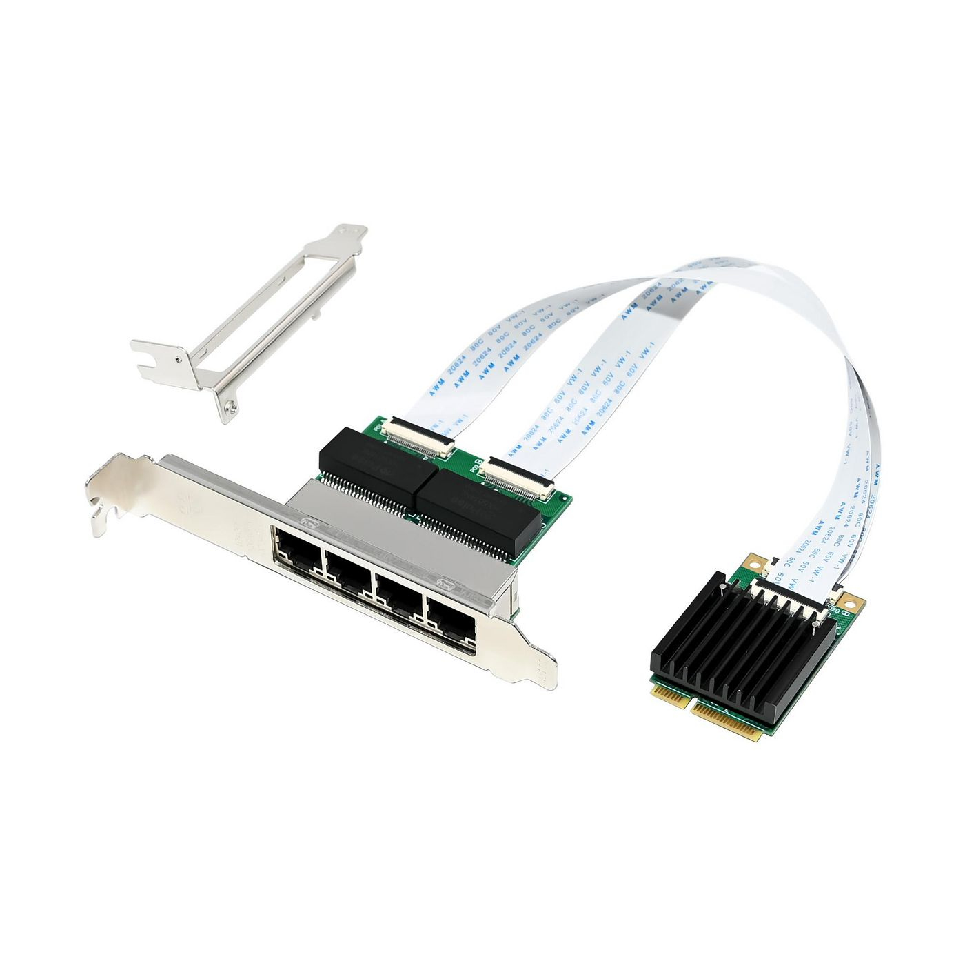 Microconnect MC-MINIPCIE-I350-T4 network card Internal Ethernet 1000 Mbit/s – image 1