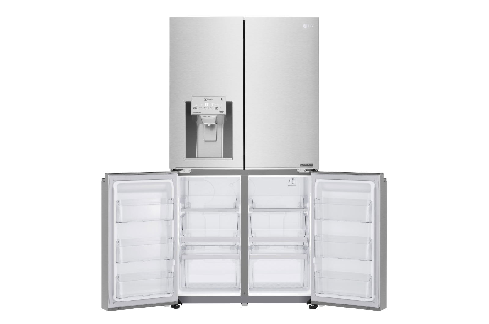 LG GMJ936NSHV side-by-side refrigerator Freestanding – image 7