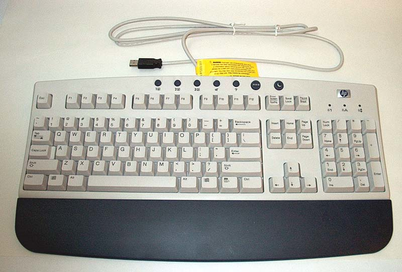 HP C4768-60106 keyboard USB QWERTY Dutch Grey