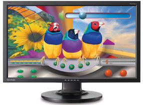 Viewsonic LED LCD VG2728wm computer monitor – image 1
